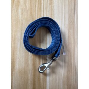 Top Paw Dog Leash Blue Woven Nylon Pet‎ Walking Lead 1" x 6'